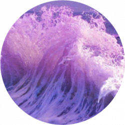 wave splash crest whitehorses purple aesthetic aestheti...
