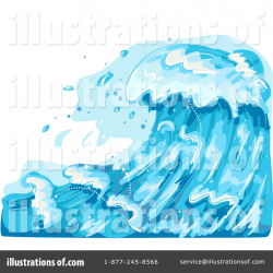 Waves Clipart #1111766 - Illustration by BNP Design Studio