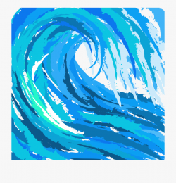 Practicing Ocean Waves - Surfing Wave Png #920970 - Free ...