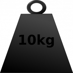 10 Kg Weight Clip Art at Clker.com - vector clip art online, royalty ...