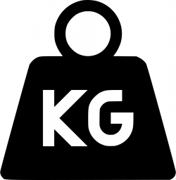 Kilogram Svg Png Icon Free Download (#562739) - OnlineWebFonts.COM