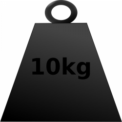 Clipart - 10 kg weight