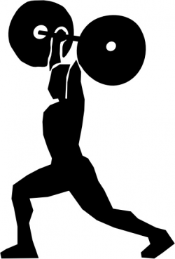 Weight Lifting clip art Free vector in Open office drawing ...