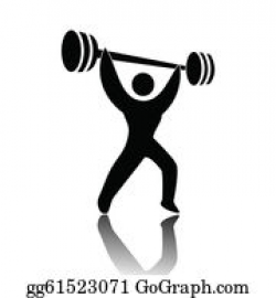 Weightlifting Clip Art - Royalty Free - GoGraph