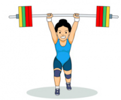 Sports Clipart - Free Weightlifting Clipart to Download