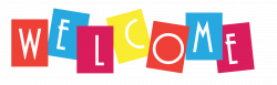 Colourful Welcome Sign transparent PNG - StickPNG