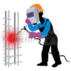 welder clipart. Royalty-free clipart # 161407