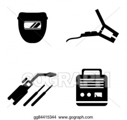 EPS Vector - Welding equipment set. Stock Clipart ...