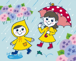 Rainy Day Cartoon | Rainy Season Drawing Cartoon | Rainy Day ...