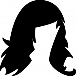 Female Wig Svg Png Icon Free Download (#15287) - OnlineWebFonts.COM