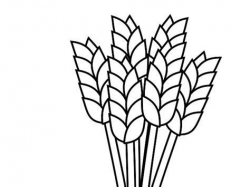 Image result for black and white wheat bundle clipart ...