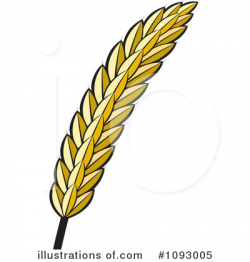 Wheat Clipart #1093005 - Illustration by Lal Perera