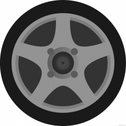 Car Wheel Clipart - ClipartBlack.com