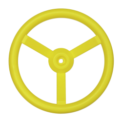 Yellow Steering Wheel transparent PNG - StickPNG