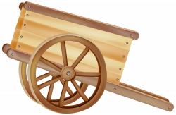 Wooden Wheelbarrow PNG Clipart - Best WEB Clipart