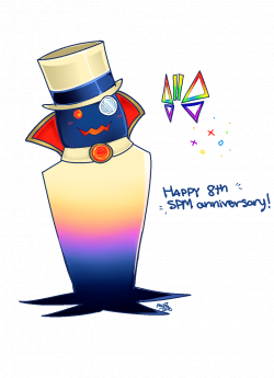 Happy 8th Super Paper Mario Anniversary! ( GIF ) by PixelatedFairy ...
