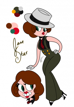 Jane Star in 'Security Obscurity' [Cuphead OC] by AquaMarie1995 on ...