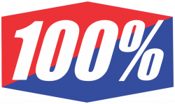 100% logo | Direct Motocross Canada