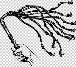 Whip Cat O' Nine Tails Drawing Flagellation Line Art PNG ...