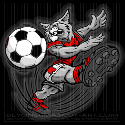 Wildcat Soccer Clip Art