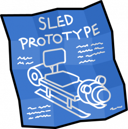 Image - Sled Prototype Blueprints PSA Mission 4.png | Club Penguin ...