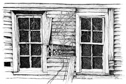 Window, Sketch, Drawing, House, Building, Illustration, Home ...