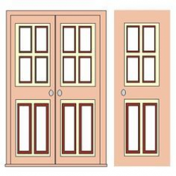 Printable Dollhouse Windows and Doors | Dollhouses | Dyi ...
