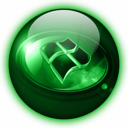 Windows 7 Green Glass Orb by climber07 on DeviantArt