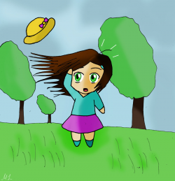Windy day clipart 2 - Clip Art Library
