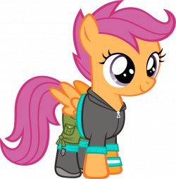 MLP FiM: Scootaloo (EQG Clothing) by Duelboy12 on DeviantArt