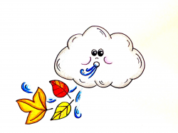 Drawing Lesson: How to Draw a Windy Day Cloud. Grab paper ...