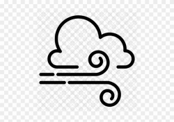 Cloudy & Windy Icon - Wind Icon Png - Free Transparent PNG ...