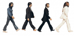 The Beatles on A Windy Day transparent PNG - StickPNG