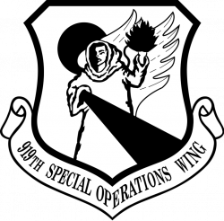 File:919th Special Operations Wing (Black & White).png - Wikimedia ...