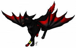 Anime wolf with wings clipart - Cliparts Suggest | Cliparts & Vectors