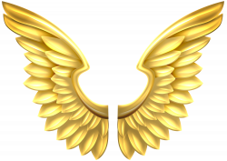 Gold Wings Transparent PNG Clip Art Image | Gallery Yopriceville ...
