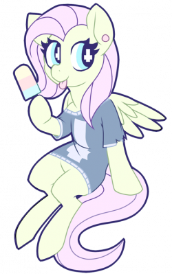 fluttershy in some pastel grunge wear. I really love this type of ...