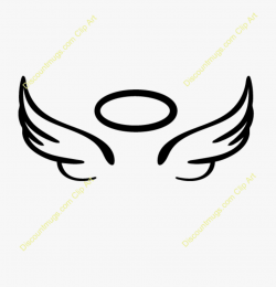 Wings And - Simple Angel Wings Clip Art #1435824 - Free ...