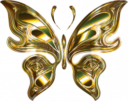 Clipart - Prismatic Butterfly 14 Variation 2 No Background
