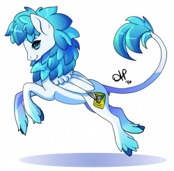 Azure for pretty-pegasus-wings by AlimareEmpire on DeviantArt