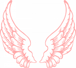 Pink Wings Clip Art at Clker.com - vector clip art online, royalty ...