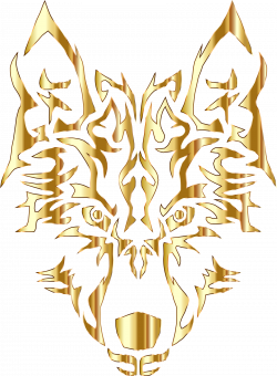 Gray wolf Gold Clip art - artwork 1700*2315 transprent Png Free ...