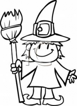 Witch Clipart Black And White | Clipart Panda - Free Clipart ...