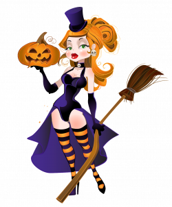 Halloween Toon Witch
