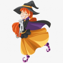 Witch Clipart Witchcraft - Happy Witch Clip Art #86287 ...