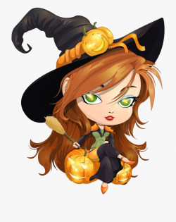 Cute Witch Clipart #305260 - Free Cliparts on ClipartWiki
