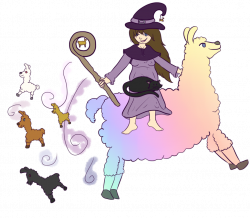 Mana the Llama Witch by Managodess on DeviantArt