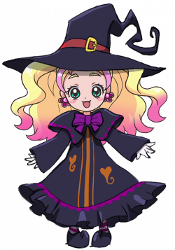 Image - Profile of Chibi Cure Flora with her witch costume.png ...