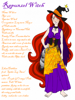Widow Rapunzel Witch by SollinFaolan on DeviantArt
