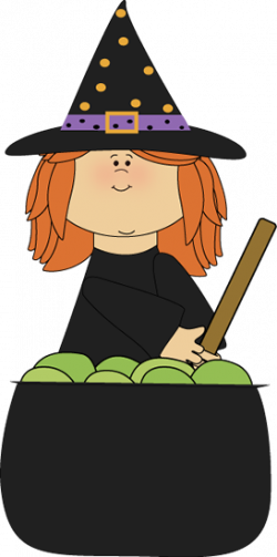 Witch Stirring Cauldron | Bulletin board pictures ...